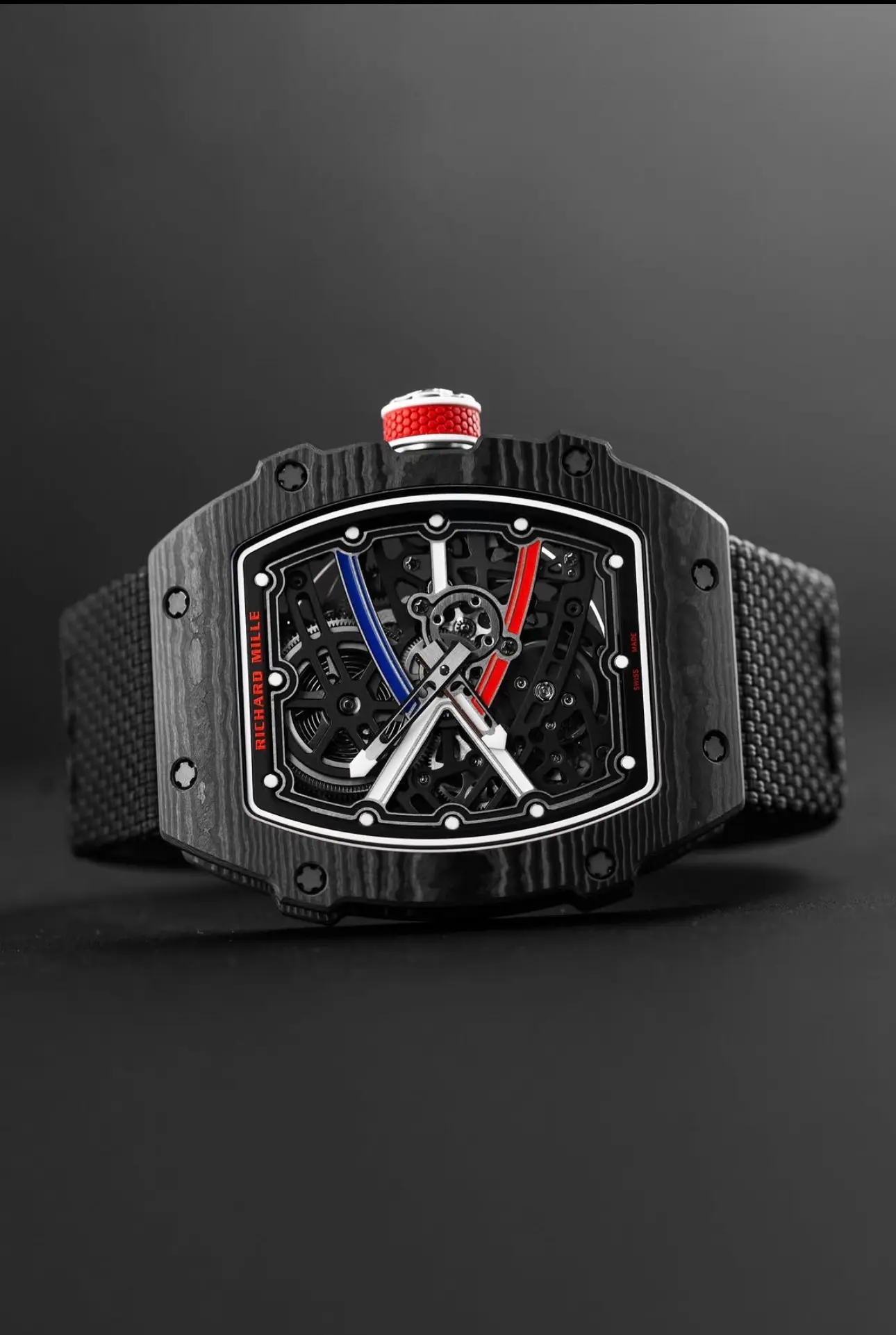 Richard Mille tonneau Carbone TPT